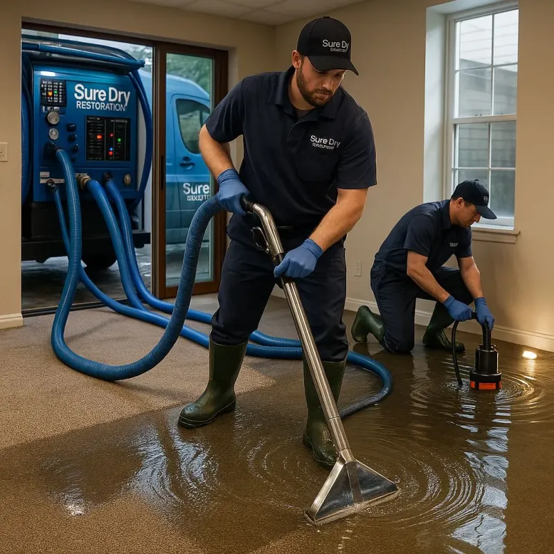 Water Extraction and Removal process in Ford Heights, IL